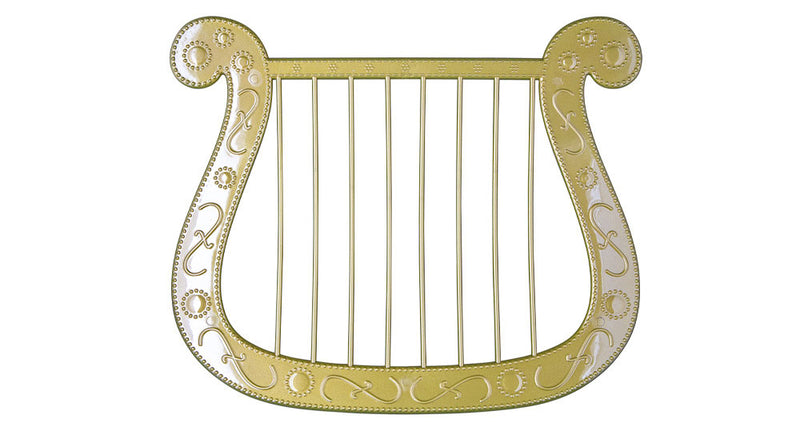 Wicked Costumes Engelen harp kerstmis