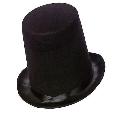 Wicked Costumes Extra hoge hoed 20cm