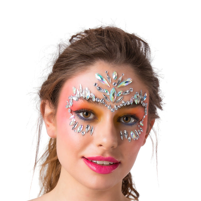 Wicked Costumes Gezichts juwelen Sparkle