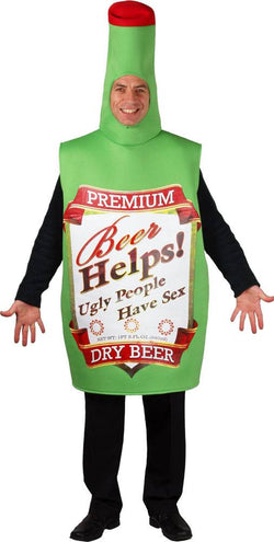 Wicked Costumes Grappig bierfles pak