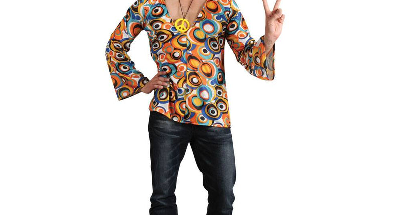 Wicked Costumes Groovy Hippie Shirt