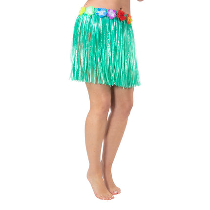 Wicked Costumes Hawaii rokje groen 40cm