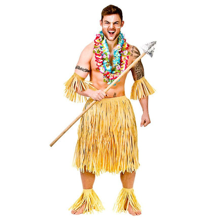 Wicked Costumes Hawaiiaanse dress up set
