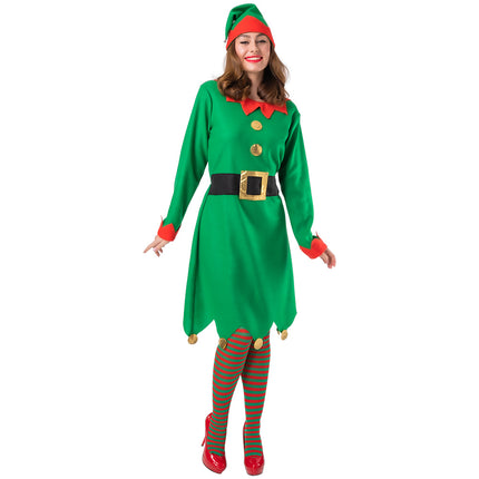 Wicked Costumes Kerstjurk elf Charlotte dames