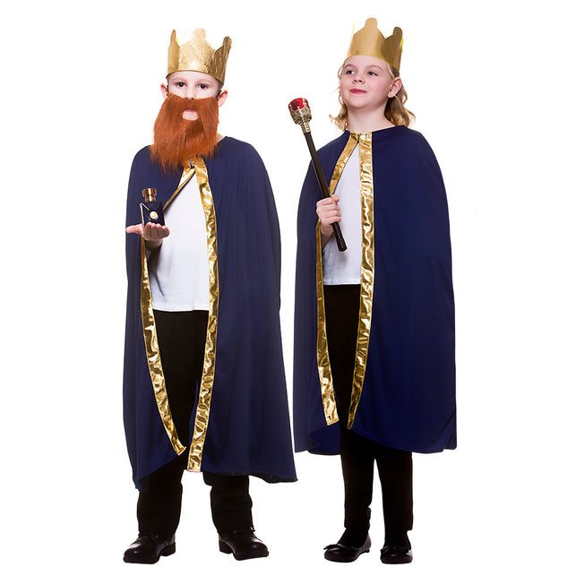 Wicked Costumes Koningsmantel kinderen unisex 85cm
