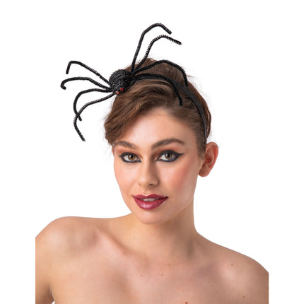 Wicked Costumes Leuk diadeem met grote spin
