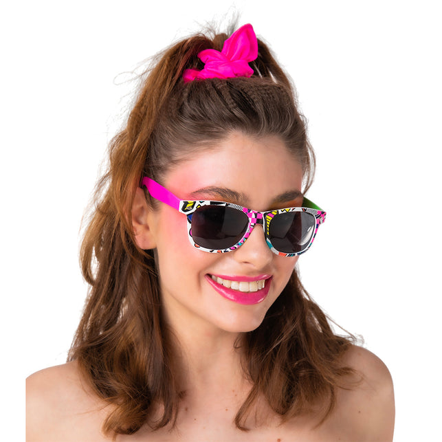 Wicked Costumes Leuke zonnebril PopArt