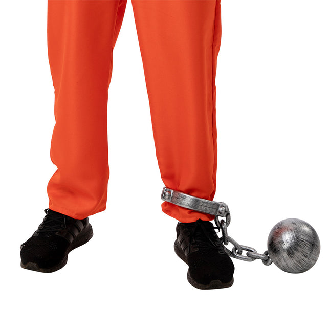 Wicked Costumes Luxe gevangenen ketting met bal