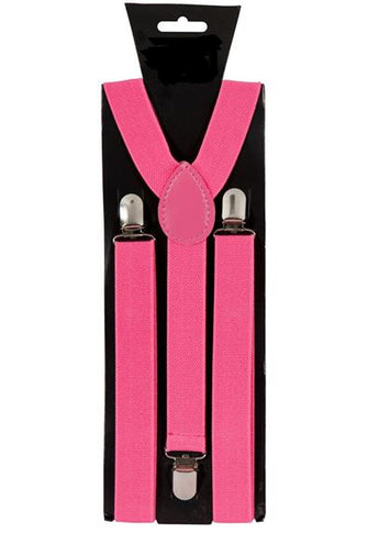 Wicked Costumes Neon roze bretels verstelbaar