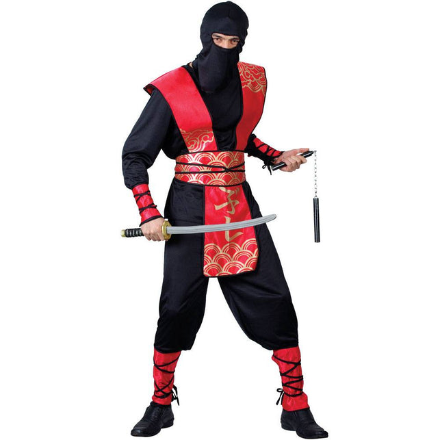 Wicked Costumes Ninja master pak volwassenen