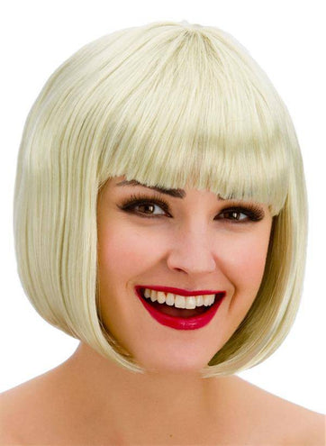 Wicked Costumes Pruik Diva boblijn blond