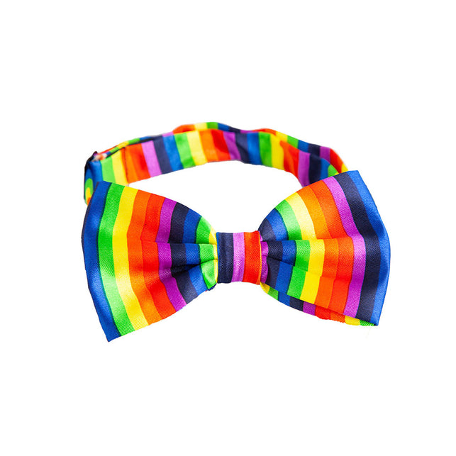 Wicked Costumes Regenboog vlinderstrik