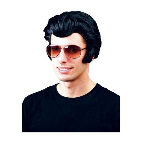 Wicked Costumes Rock en Roll King Elvis pruik