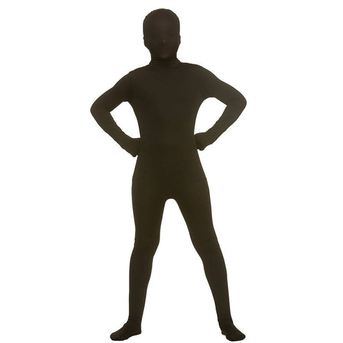 Wicked Costumes Second skin pak zwart kids