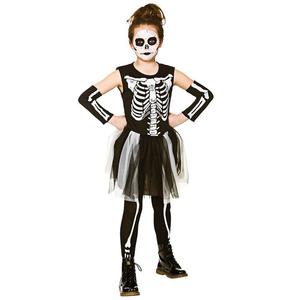 Wicked Costumes Skelet pakje met tutu