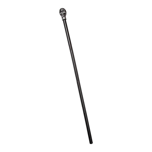 Wicked Costumes Stoere scepter grijs schedel 88cm