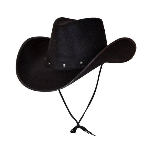 Wicked Costumes Texaanse cowboyhoed zwart