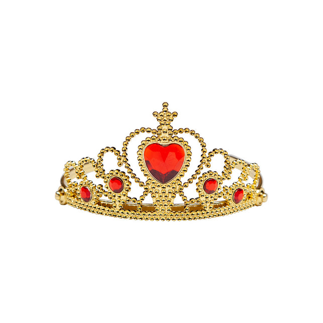 Wicked Costumes Tiara met gouden kroon