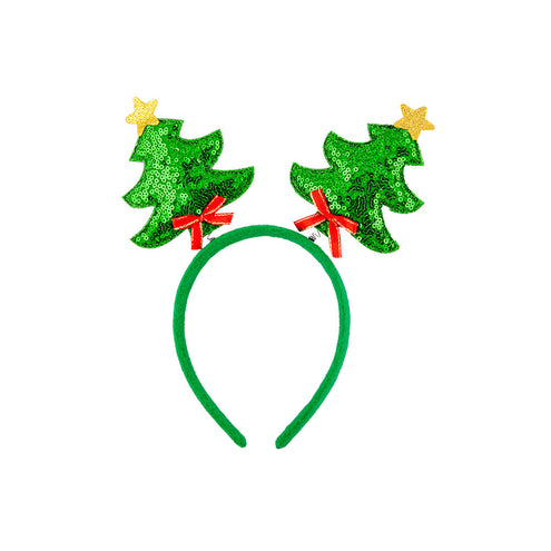Wicked Costumes Tiara met kerstboom boppers
