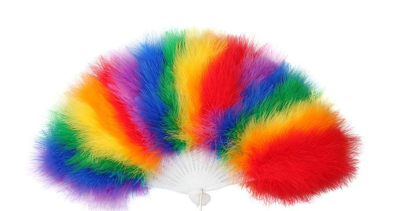 Wicked Costumes Veren regenboog waaier
