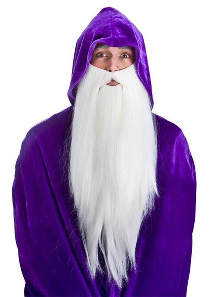 Wicked Costumes Witte extra lange baard