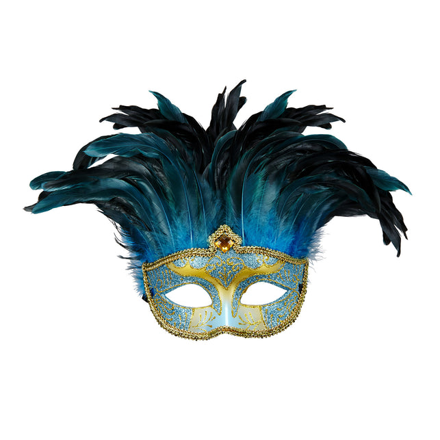 Widmann SRL Blauwe oogmaskers