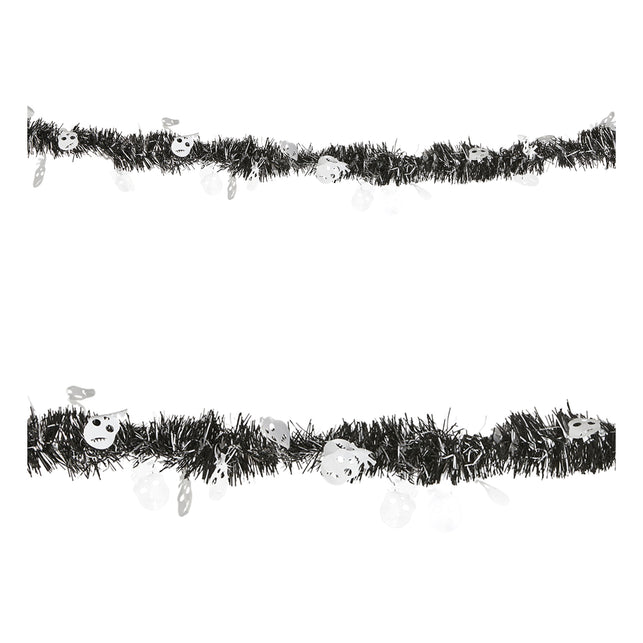 Widmann SRL Halloween slingers met schedeltjes