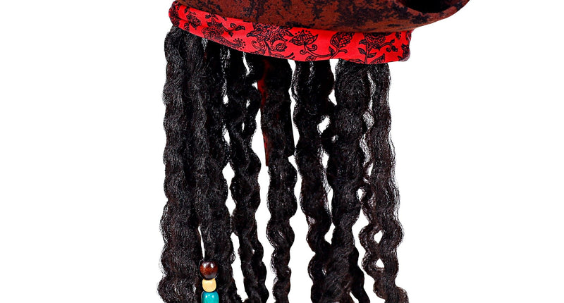 Widmann SRL Piraten hoed met bandana en dreadlocks
