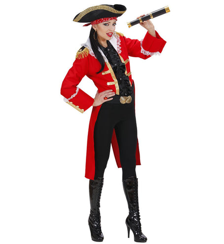 Widmann SRL Piratenjas zwart dames small