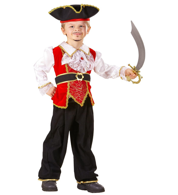 Widmann SRL Piratenpak Peter kind 98cm