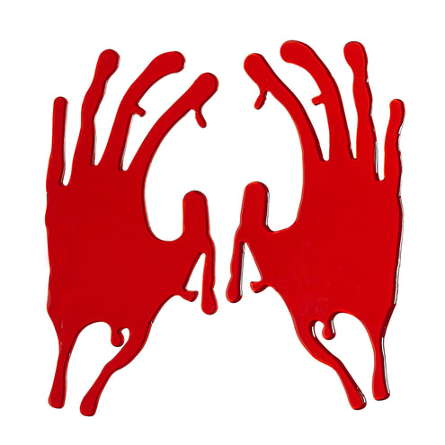 Widmann SRL Sticker bloederige handen