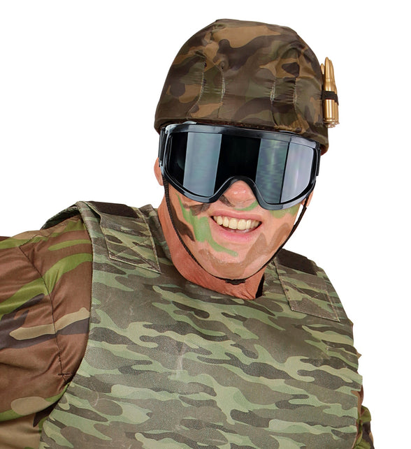Widmann SRL Swat of Ski bril zwart Damian