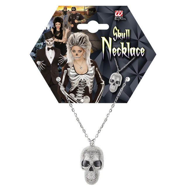 Widmann SRL Zilveren schedelketting