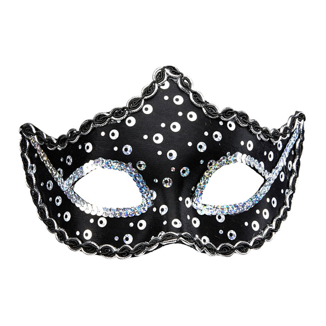Widmann SRL Zwarte Rialto oogmaskers